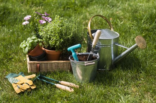 Modern lawn mowing tools and technology